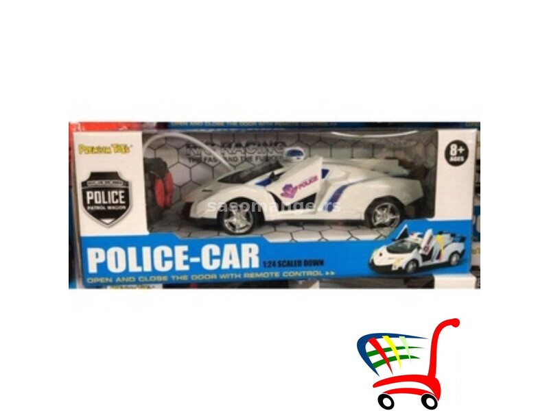 Policijski auto na daljinski - Policijski auto na daljinski