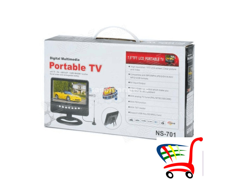 Prenosivi portabl TV - NS701 - Prenosivi portabl TV - NS701