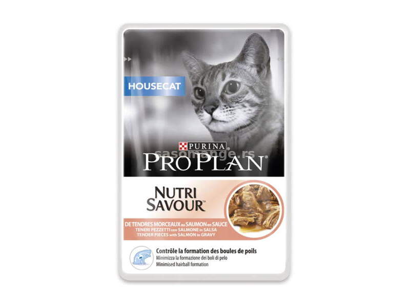 PRO PLAN kesica za mačke HouseCat - losos 85g