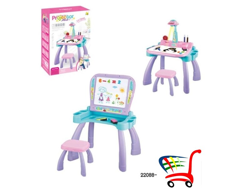 Projektor set za decu 2u1+ stolica - Projektor set za decu 2u1+ stolica