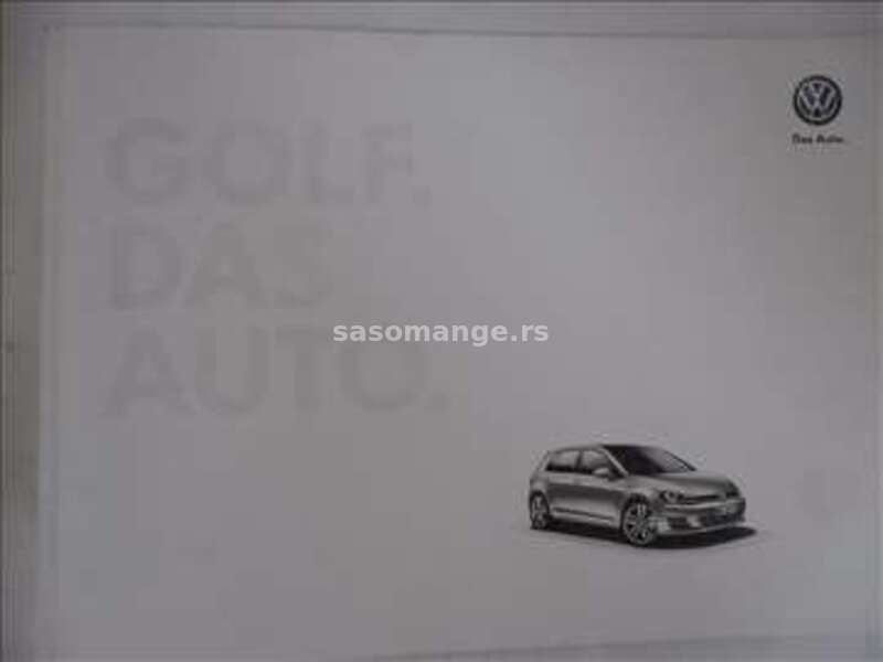 Prospekt VW Golf 2012.god., srpski, 26 str