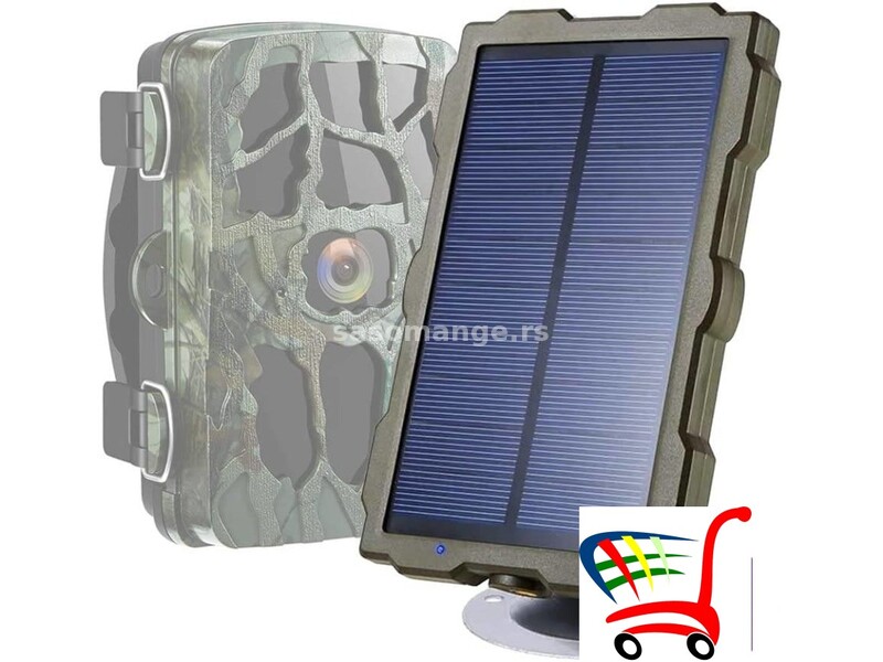 Punjač za lovačke kamere solarni - Punjač za lovačke kamere solarni