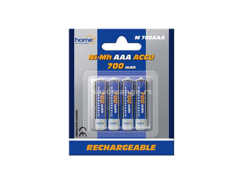 Punjive baterije AAA 700mAh Home M700AAA