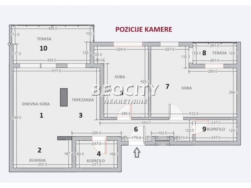 Zemun, Cara Dušana, Laze Jovanovića Porcija, 3.0, 81m2