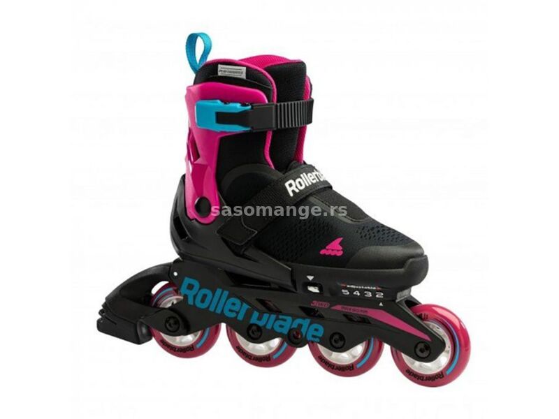 ROLLERBLADE Roleri deciji microblade free balck-pink velicina 33-36.5