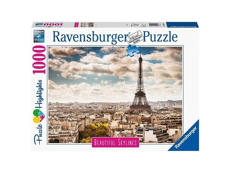 Ravensburger puzzle - Pariz 1000 delova