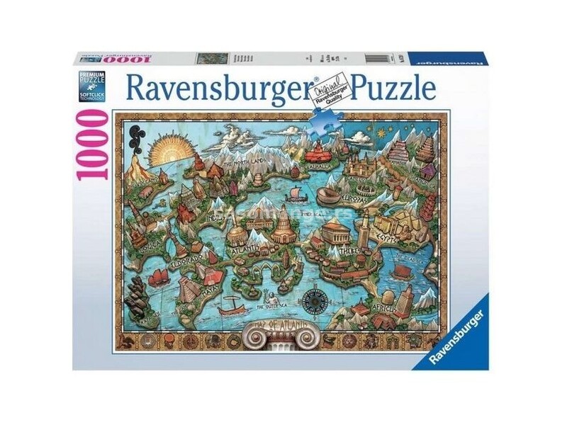 Ravensburger puzzle (slagalice) - Atlantis