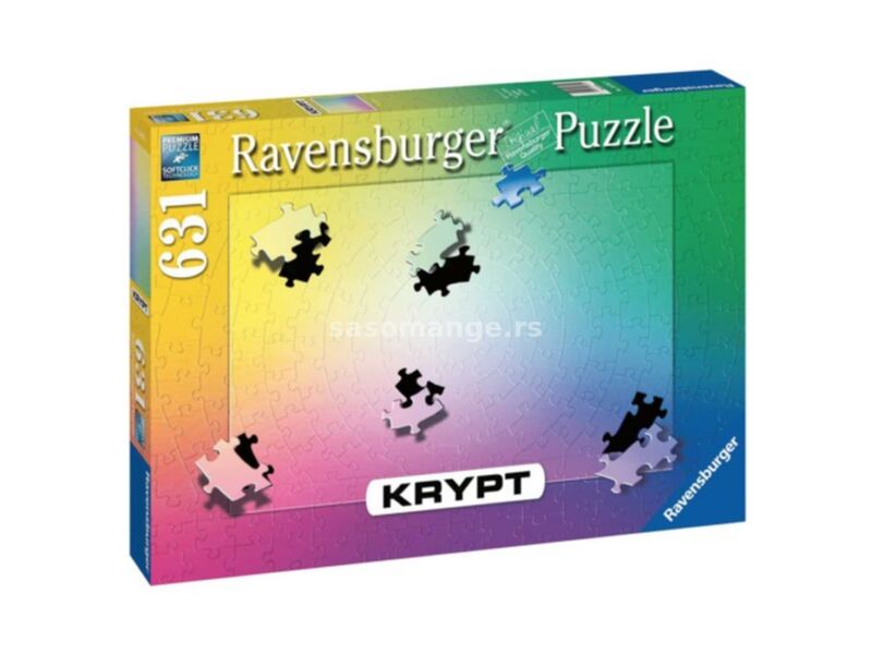 Ravensburger puzzle (slagalice) - Krypt Gradient 631 delova