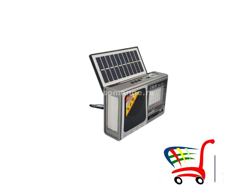 Radio FM tranzistor solarno punjenje + Bluetooth MK-149S - Radio FM tranzistor solarno punjenje +...