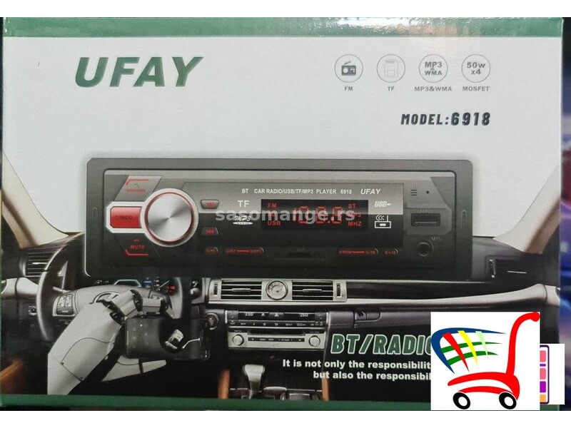 Radio za auto blutut -6918 - Radio za auto blutut -6918