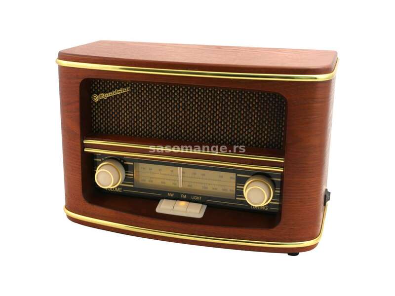 ROADSTAR RSHRA1500 - Retro radio sa drvenim kućištem