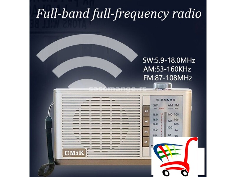 RADIO/tranzistor CMiK MK -999bt - RADIO/tranzistor CMiK MK -999bt