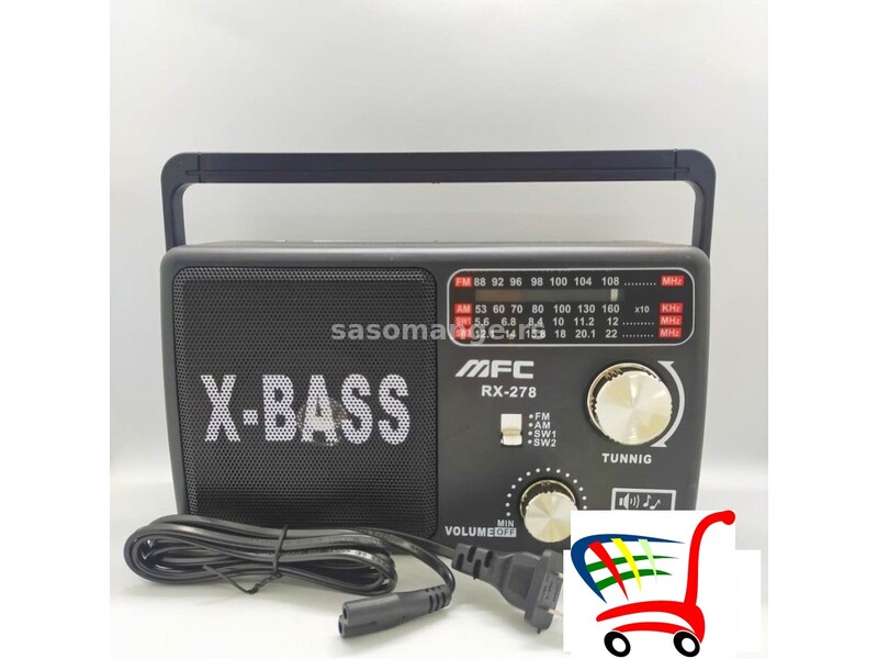 RADIO/tranzistor RX-278 - RADIO/tranzistor RX-278
