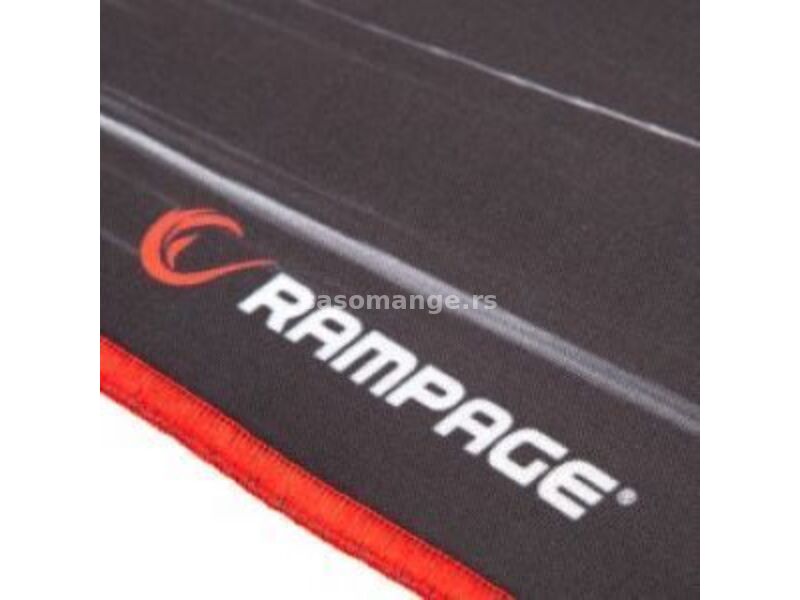 Rampage Addison (300272) gejmerska podloga za miš crno-crvena