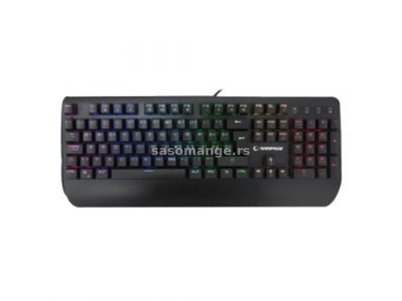 Rampage KB-R90 ORION RGB mehanička gejmerska tastatura crna