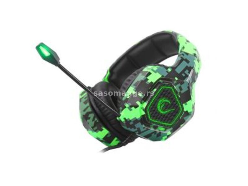 Rampage gejmerske slušalice RM-K8 CRAFTING maskirne