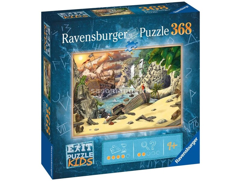 Ravensburger puzzle (slagalice)- Exit puzzla piratska avantura