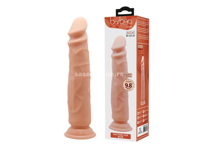 Realistični dildo bez testisa 25cm