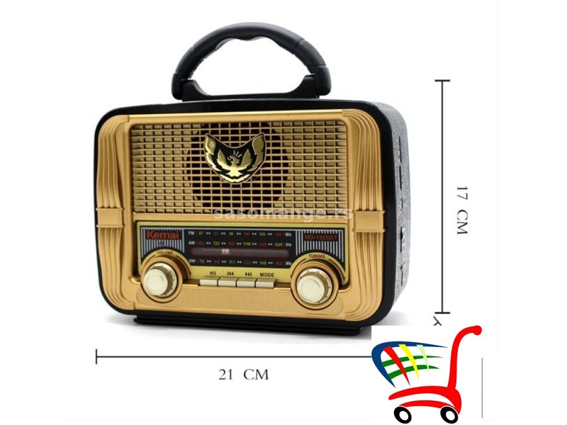 Retro radio Kemai MD-1905BT - Retro radio Kemai MD-1905BT