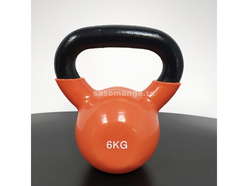 RING Kettlebell 6kg metal vinyl RX DB2174-6