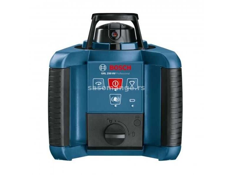 BOSCH Rotacioni laser GRL 250 HV u koferu sa 1 x baterijom (AA)/ kompletom dodatnog pribora