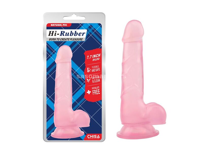 Roze realisticni dildo 20cm