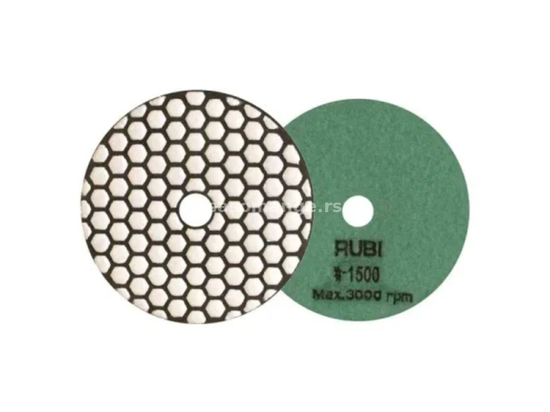 Rubi 62975 Brusni disk za poliranje keramike GR.1500, ?100mm ( RUBI 62975 )
