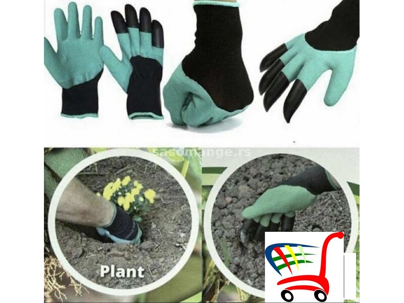 Rukavice za bastu bastenske rukavice sa kandzama - Rukavice za bastu bastenske rukavice sa kandzama
