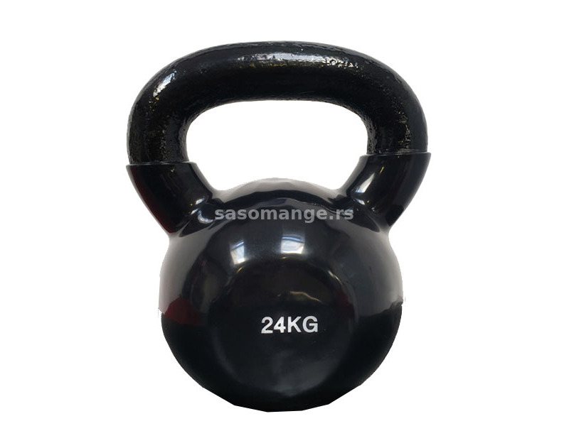 Rusko zvono Kettlebell 24kg metal+vinyl Ring RX DB2174-24