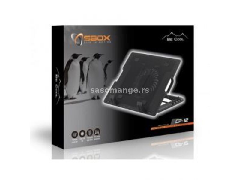 S-Box CP-12 Kuler za Laptop 17.3"