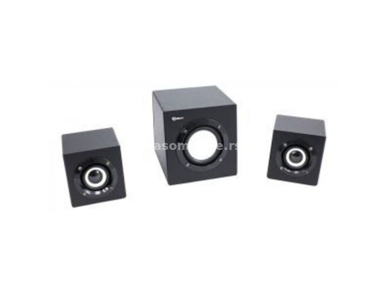S-BOX SP-4000 zvučnici 2.1 8W crni