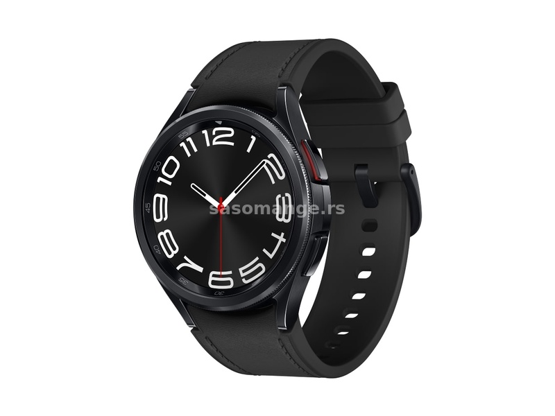 SAMSUNG Watch6 Classic 43mm BT CRNI (čelik/eko-koža) SM-R950-NZK