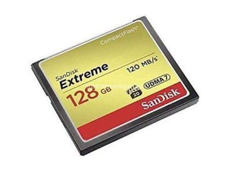SanDisk Extreme CompactFlash (SDCFXSB-128G-G46) memorijska kartica 128GB