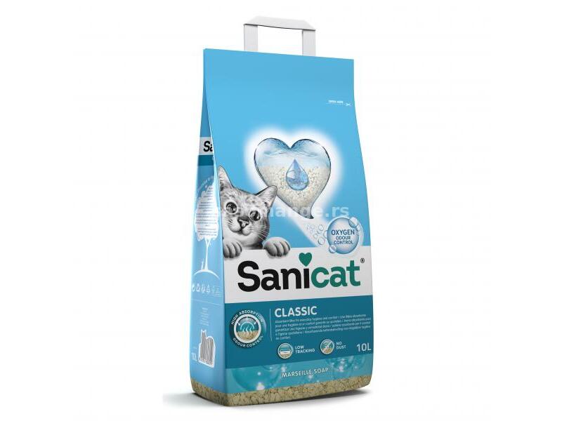 SANICAT Classic Marseille posip za mačke 10l