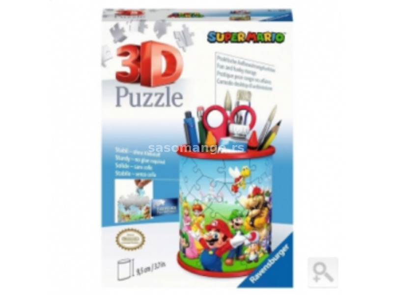 Ravensburger 3D puzzle (slagalice) - Kutija za olovke sa dizajnom Super mario RA11255