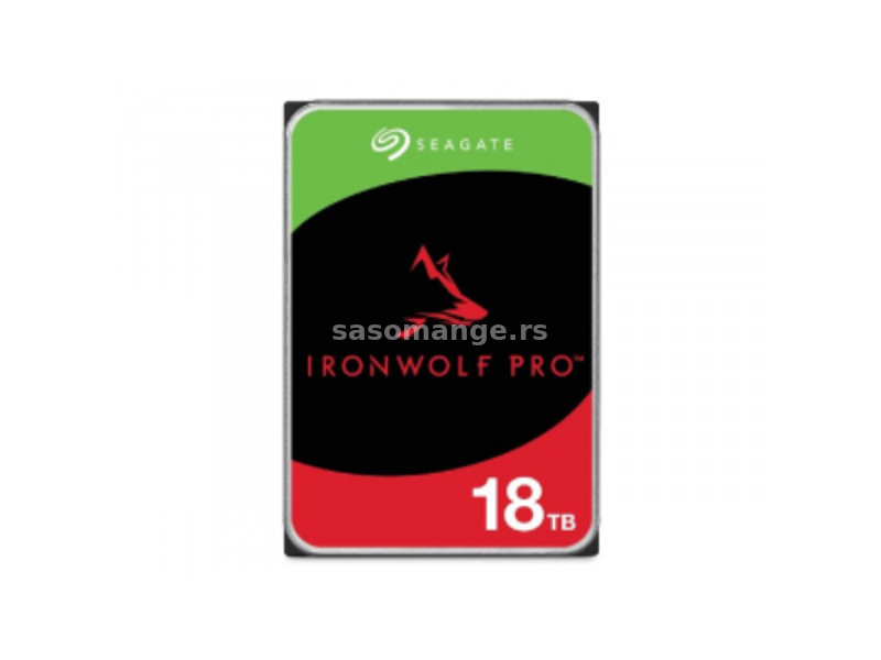 Seagate 3.5" 18TB SATA III Ironwolf pro NAS (ST18000NT001) hard disk