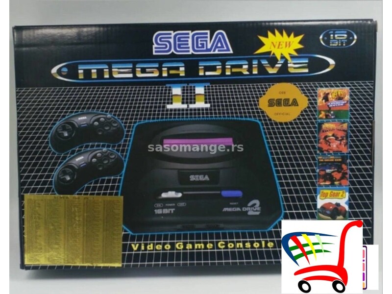 SEGA mega drive 2/16 BIT - SEGA mega drive 2/16 BIT