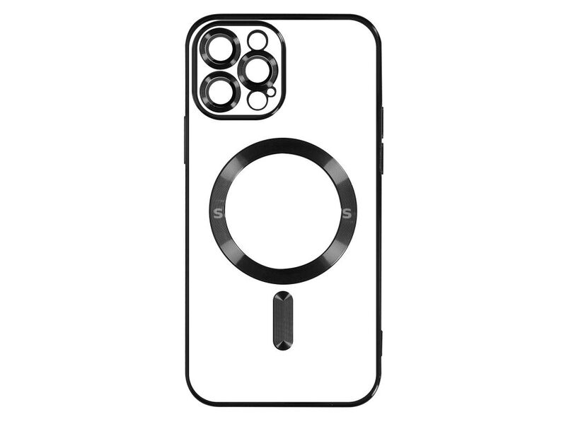 Silikonska futrola MagSafe za iPhone 15 Pro Max/ crna