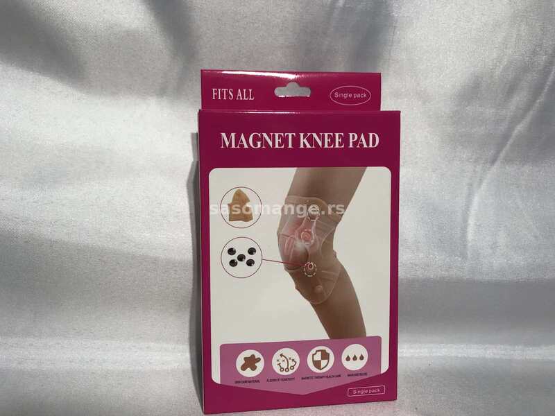Silikonski steznik za koleno sa magnetom
