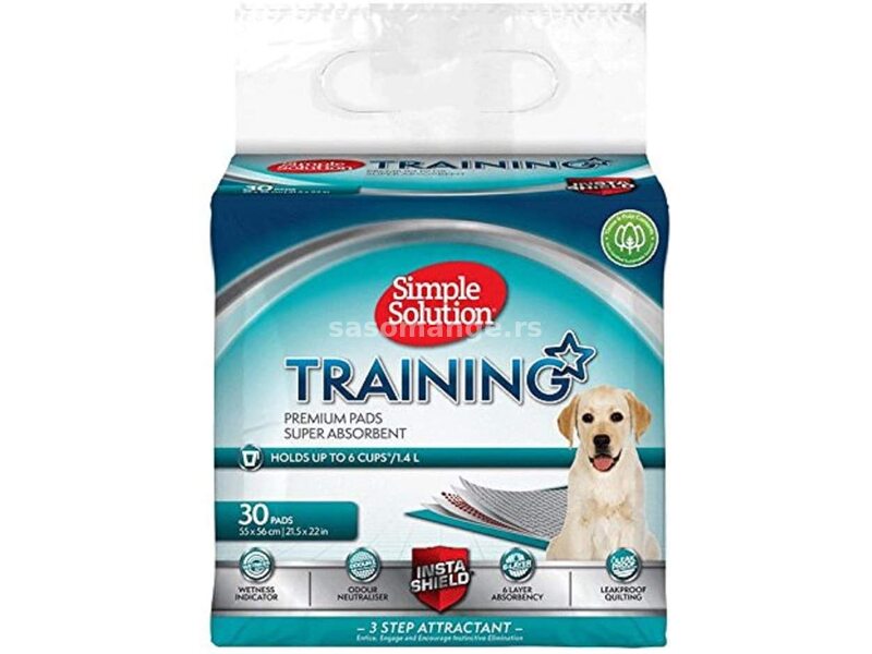 Simple Solution Puppy Training Pads pelene 30 komada