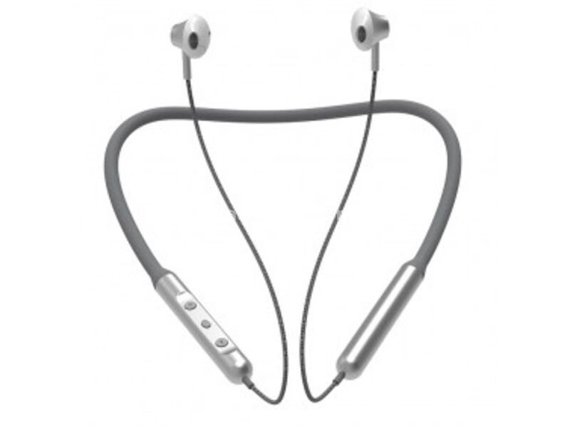Bezicne slusalice Devia Smart Series Silicone Neckband Headset Siva