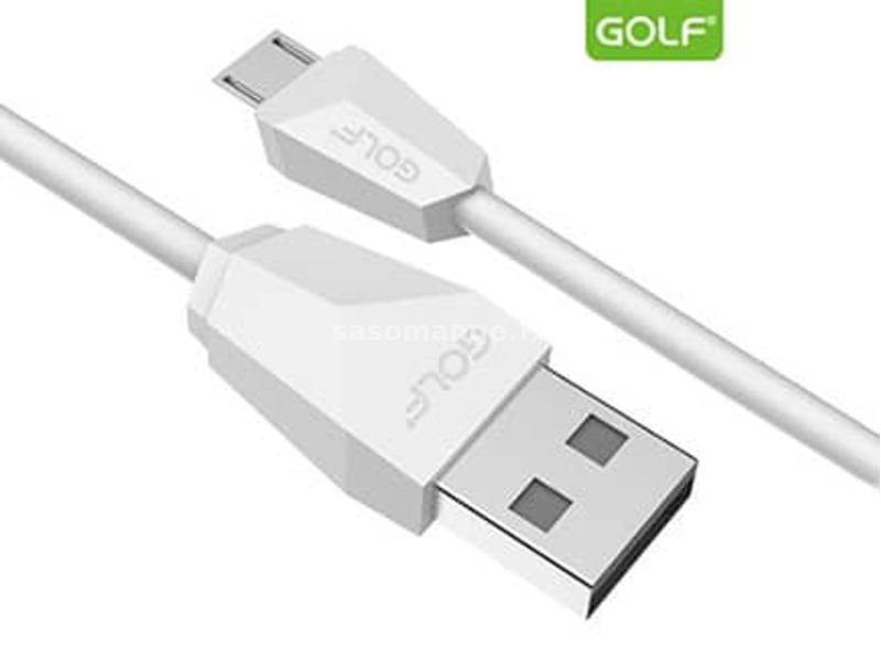 USB kabl na mikro usb 1.5m GOLF GC-27M beli