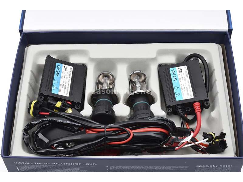 Xenon HID Kit H4 12V/24V 35W komplet