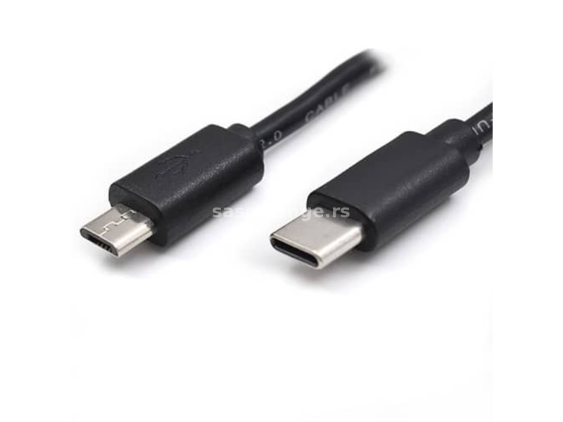 USB mikro na Tip C M/M kabl 1m Kettz UMC-K010