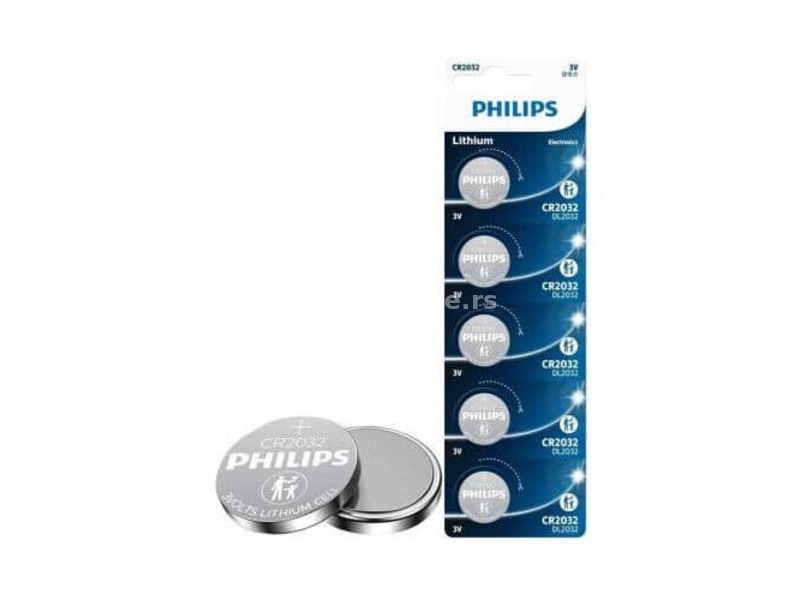 Philips Dugmaste Baterije CR2032