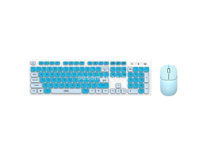 XO Bežična Tastatura i Miš KB-05 plava