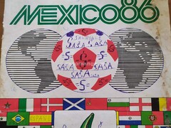 Panini album MEXICO 86 kompletno popunjen