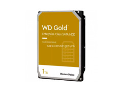 HDD Server WD Gold 3 5'', 1TB, 128MB, 7200 RPM, SATA 6 Gb/s
