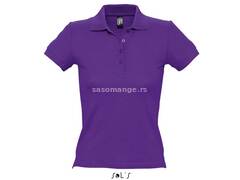 Polo majica za žene Sols People Dark Purple veličina S 11310