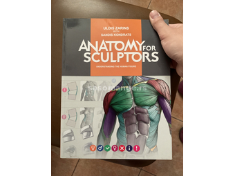 Anatomy for Sculptors nova knjiga u boji